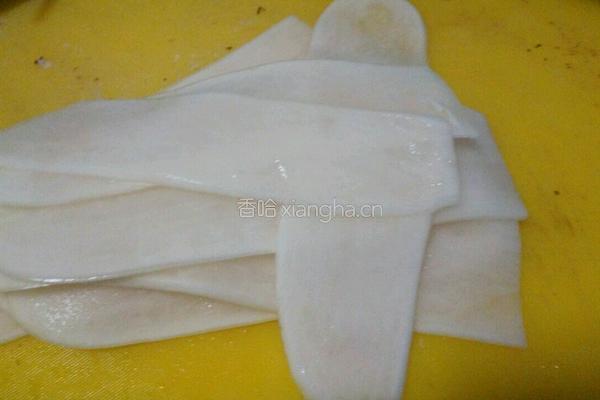 水晶萝卜卷的做法图解1