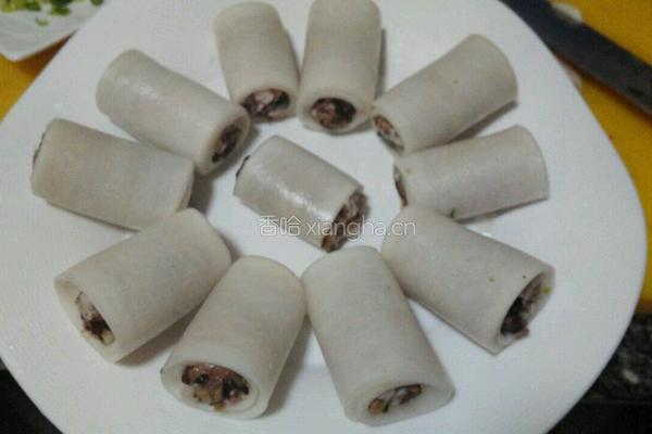水晶萝卜卷的做法图解5
