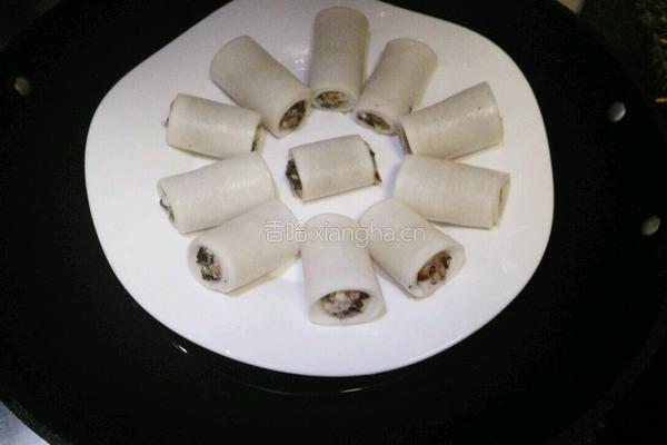水晶萝卜卷的做法图解6