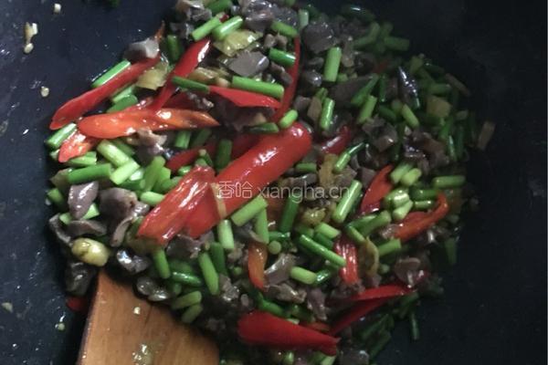 炒鸭胗的做法图解11