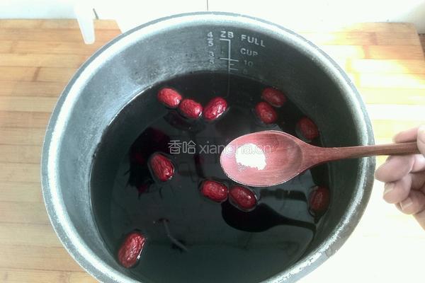 黑米粥的做法图解4