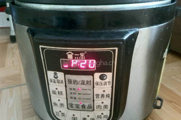 黑米粥的做法图解5