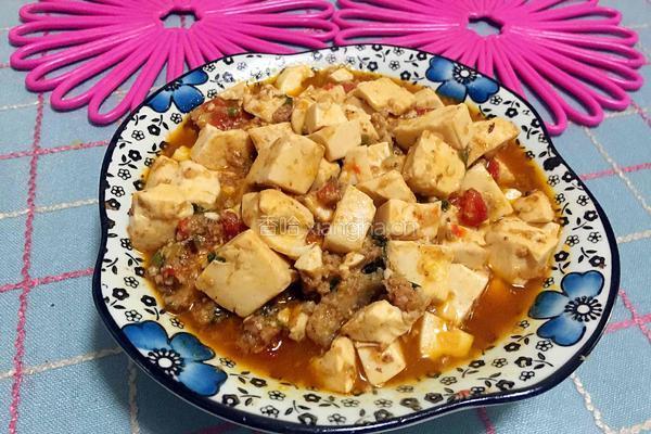 肉末烧豆腐的做法图解7