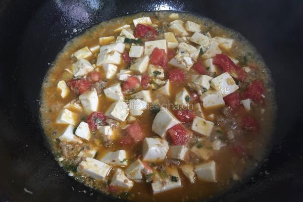 肉末烧豆腐的做法图解6