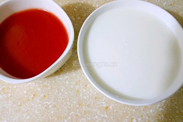 西瓜酸奶雪糕的做法图解7