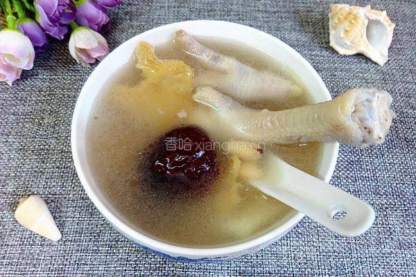 扁豆淮山鸡爪汤的做法图解8