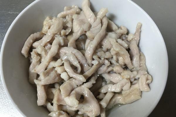 卷心菜炒肉丝的做法图解6