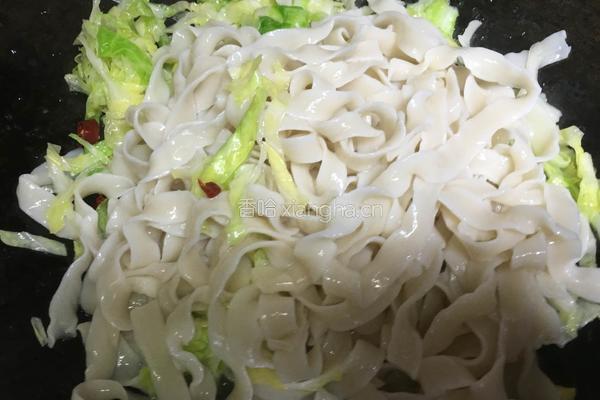 卷心菜炒面的做法图解13