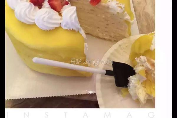 芒果千层蛋糕的做法图解1