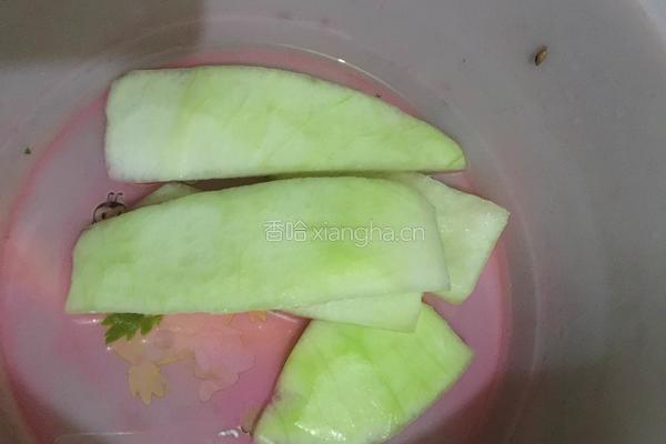 西瓜翠衣的做法图解2