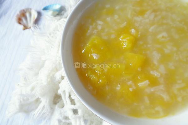 南瓜糯米粥的做法图解6