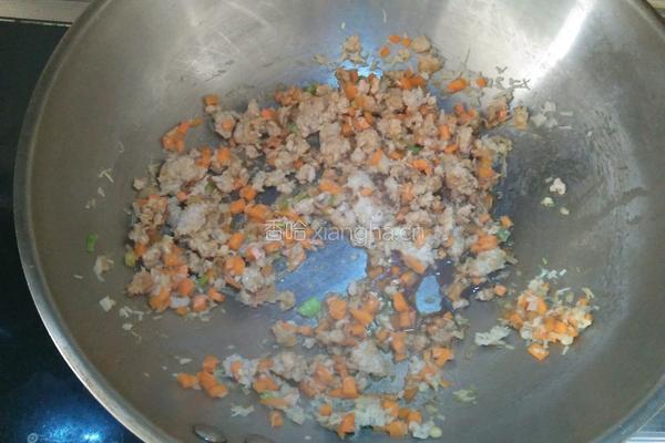 猪肉金针菇打卤面的做法图解4