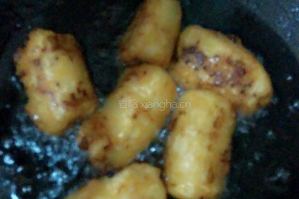 炸香蕉块的做法图解5