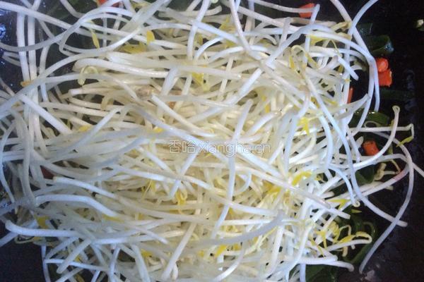 海带炒绿豆芽的做法图解7