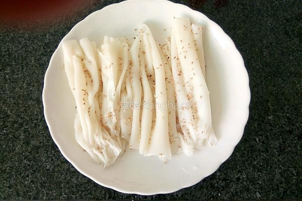 蒸斋肠粉的做法图解7