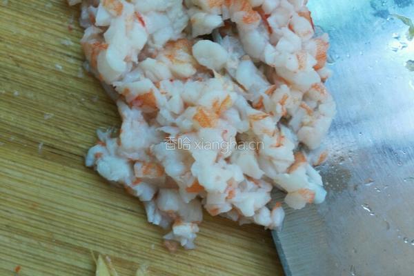 虾仁青菜粥的做法图解4