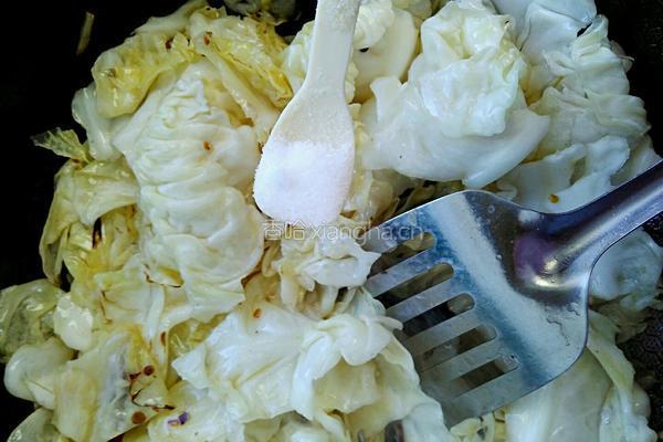 酸辣手撕包菜的做法图解9