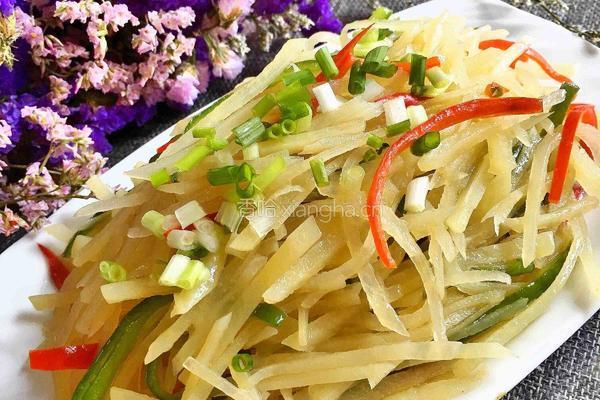彩椒土豆丝的做法图解6