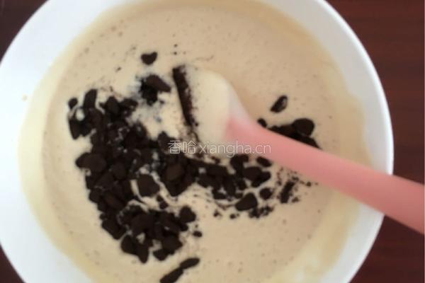 小老虎食谱-奥利奥拿铁冰激凌的做法图解7