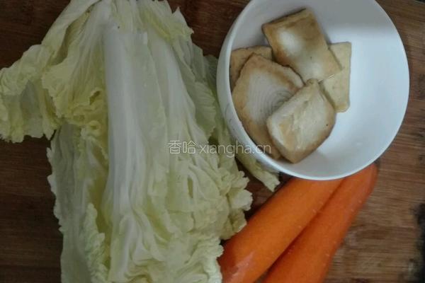 炒合菜的做法图解1