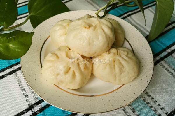 猪肉卷心菜包子的做法图解21