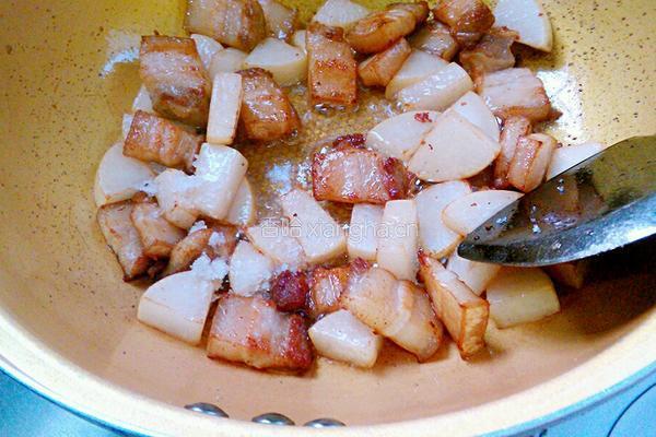 红烧肉烧白萝卜的做法图解10