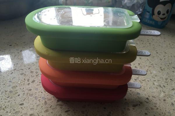 哈密瓜冰棒的做法图解8