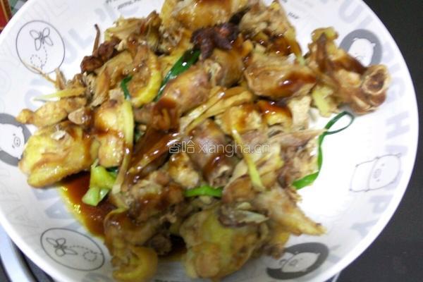 红烧鸡肉的做法图解3