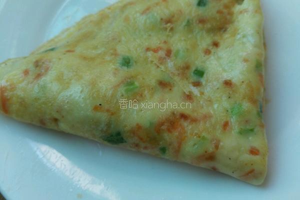 煎鸡蛋饼的做法图解5