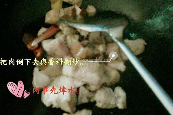 秘制红烧肉的做法图解4