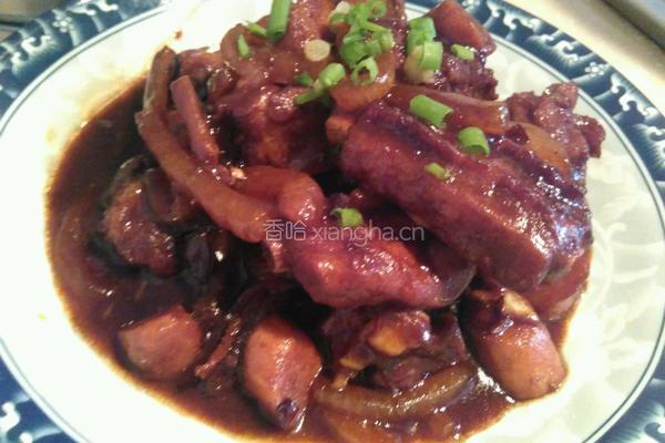 山药炖红烧排骨的做法图解7