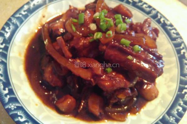 山药炖红烧排骨的做法图解8