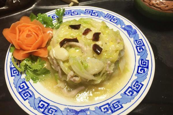 卷心菜炒肉丝的做法图解11