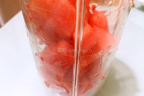 西瓜慕斯蛋糕（六寸）的做法图解4