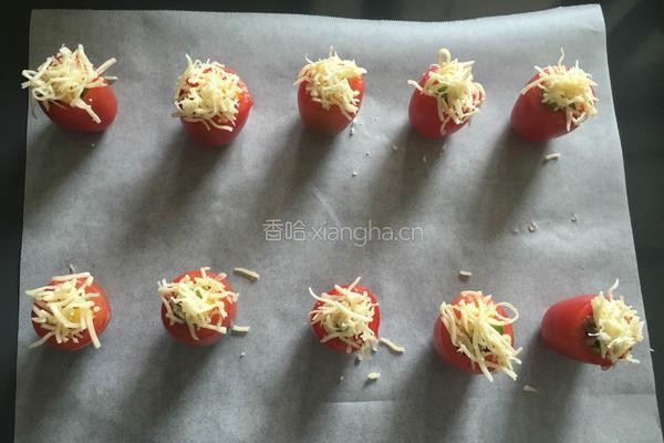 圣女果焗彩蔬的做法图解8
