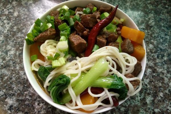 红烧牛肉面的做法图解14