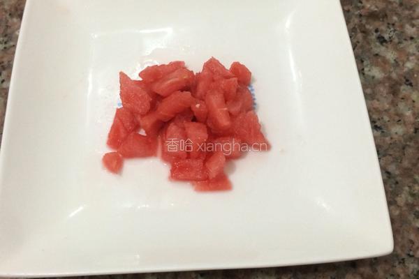 西瓜酸奶杯的做法图解3