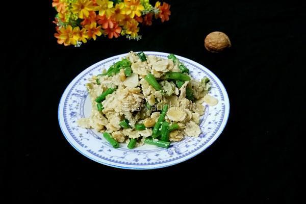 豆钱炒豆角的做法图解9