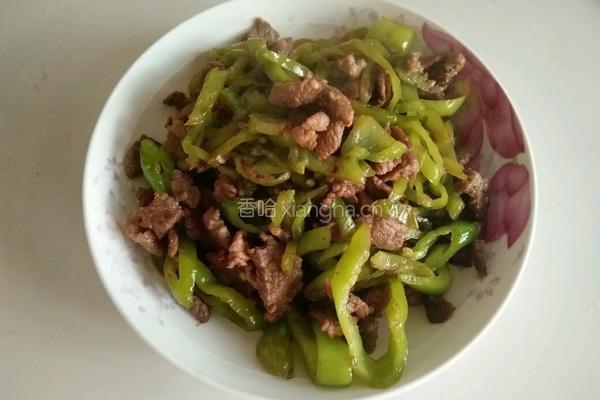 青椒肉片