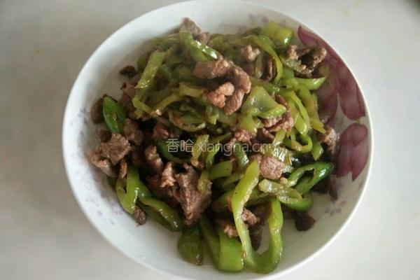 青椒肉片的做法图解5