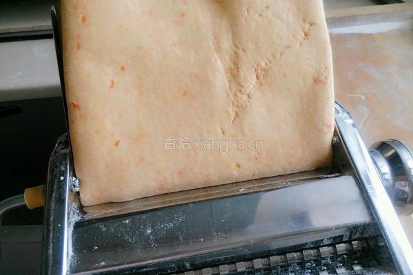 彩色面条的做法图解7