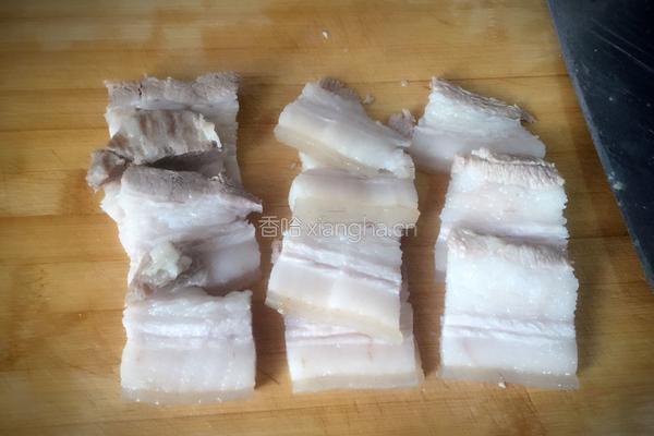 青蒜回锅肉的做法图解5