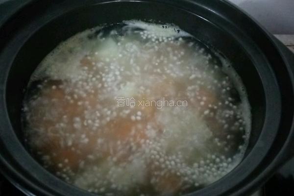 红薯西米露的做法图解3
