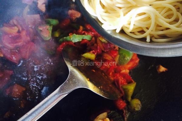 番茄意大利面的做法图解5