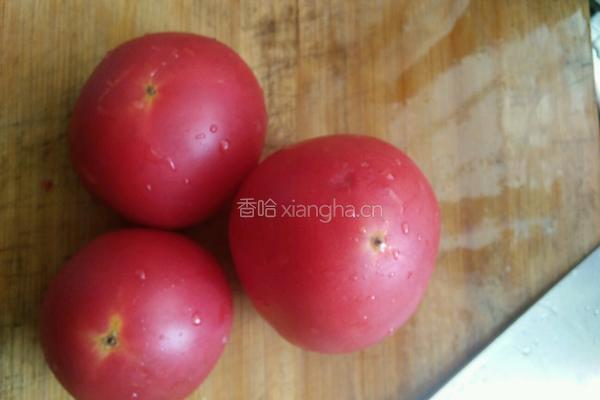 凉拌西红柿的做法图解1
