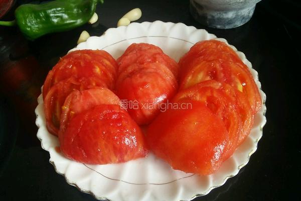 凉拌西红柿的做法图解3
