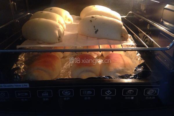 酸奶面包 海苔馅和红豆沙馅的做法图解11