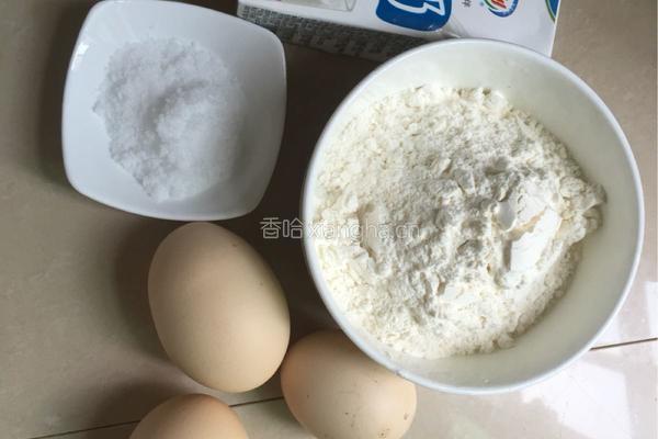 红薯鸡蛋饼的做法图解1