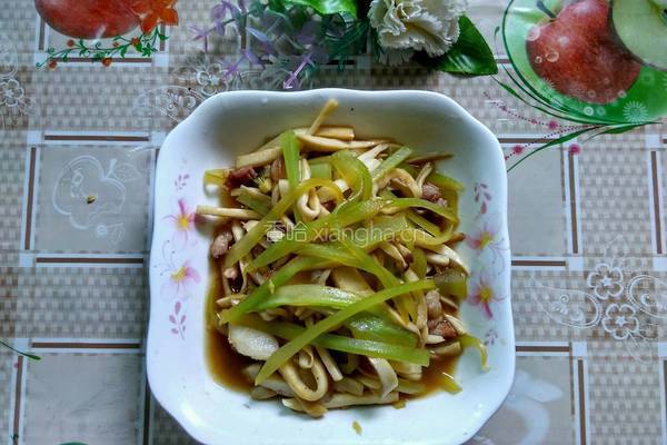 猪肉杏鲍菇的做法图解6