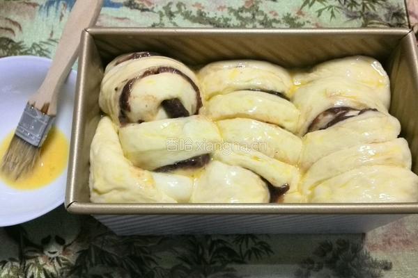 红豆土司面包的做法图解16